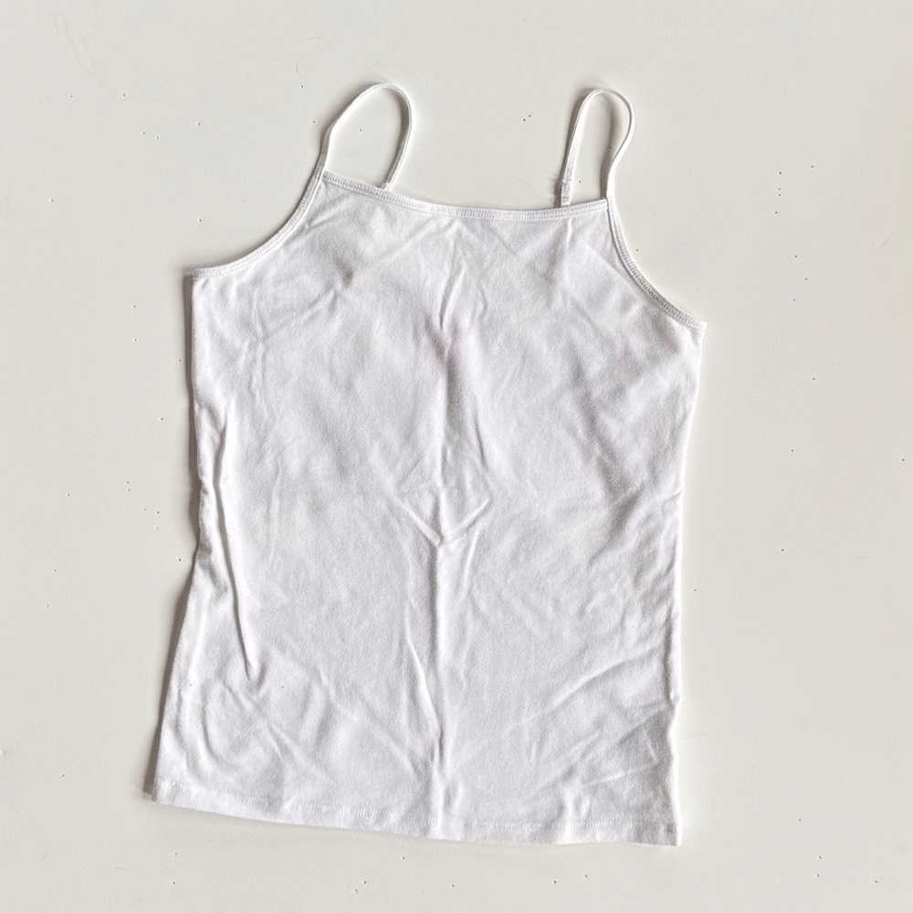 Cat & Jack White Knit Slip Tank – Size L (10/12)